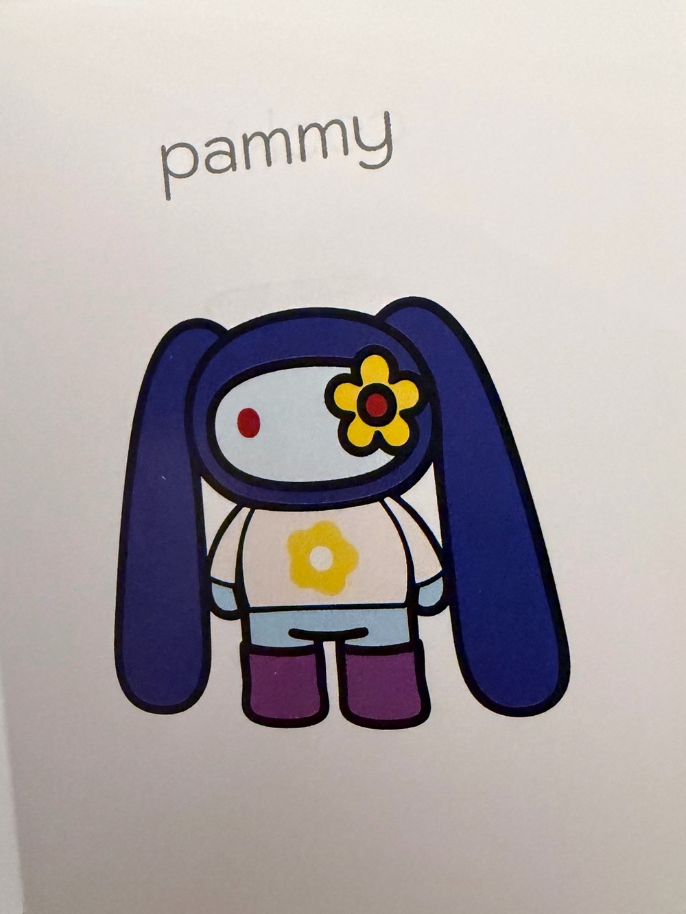 Cj Hendry Flower Market JuJu Plush Pendant- Pammy - Picture 4 of 5